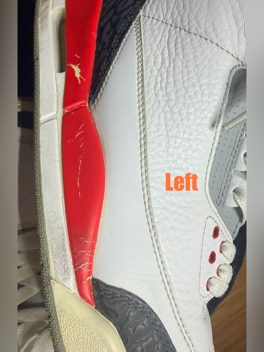 Jordan 3 Retro Fire Red - Picture 7 of 14